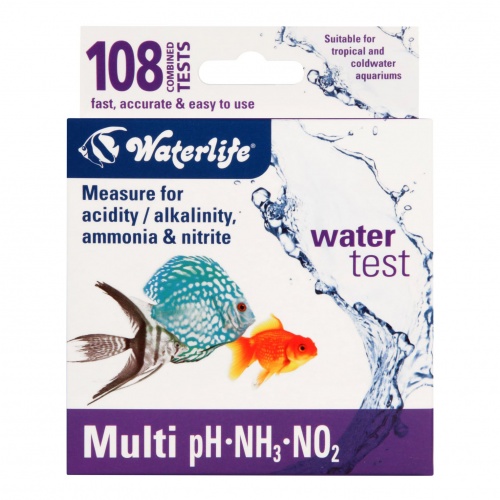 Waterlife Aquarium Multi Test pH, Ammonia, Nitrite